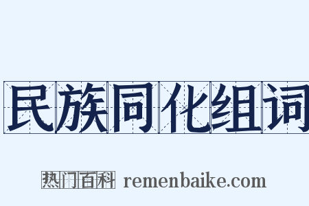 民族同化组词是什么意思的图片